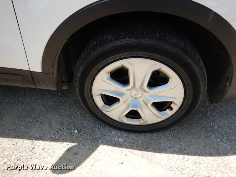 image for item DF4074 2017 Ford Explorer Police Interceptor  SUV