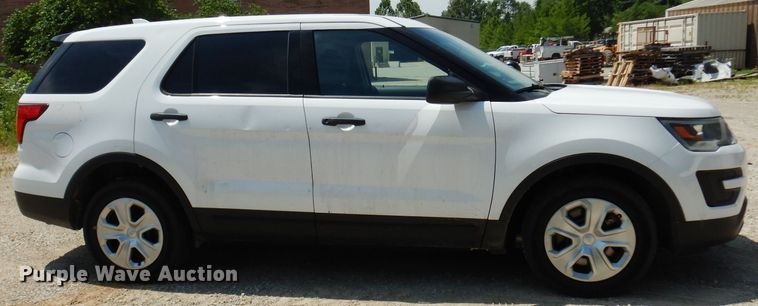 image for item DF4075 2016 Ford Explorer Police Interceptor  SUV