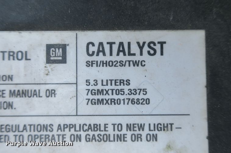 image for item DF5124 2007 Chevrolet Tahoe Police  SUV