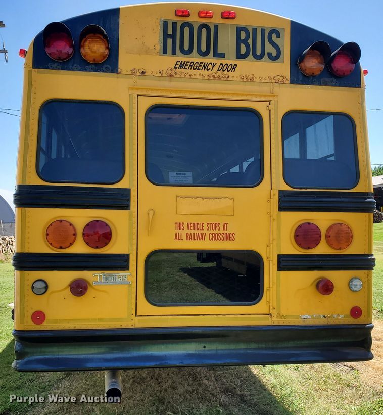 image for item DF8967 1997 Thomas Built Saf-T-Liner MVP EF  school bus