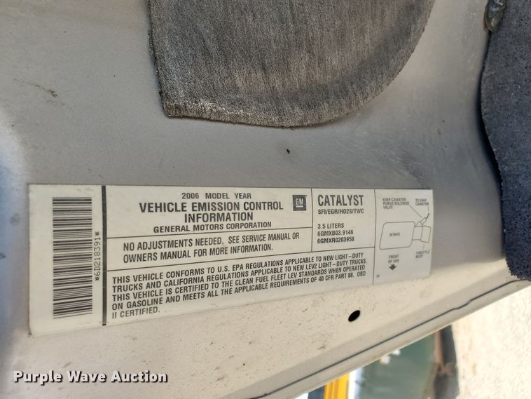 image for item DF8969 2006 Chevrolet Uplander  van