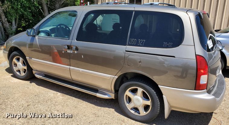 image for item DF8970 2002 Nissan Quest  van