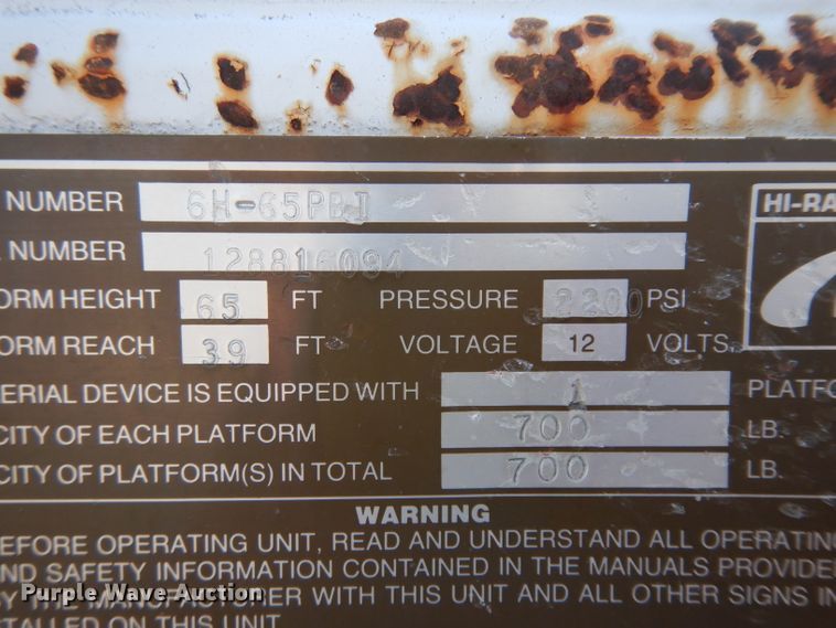 image for item DG6321 1989 GMC Sierra  bucket truck