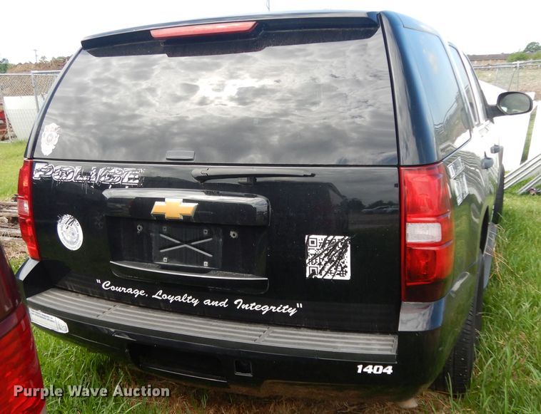 image for item DG6759 2014 Chevrolet Tahoe Police  SUV
