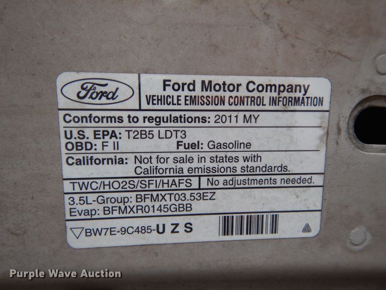 image for item DG6763 2011 Ford Explorer  SUV
