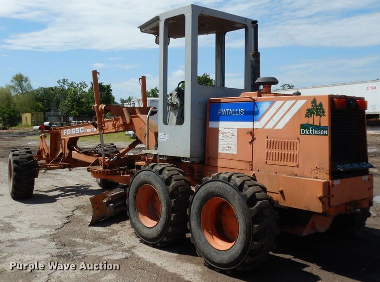 image for item DG6768 Fiat-Allis FG65C  motor grader