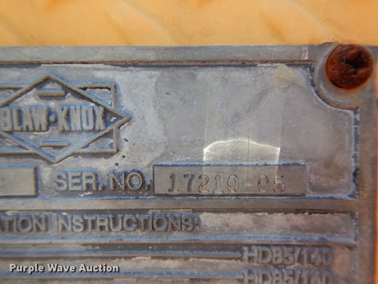 image for item DG6769 Blaw-Knox PF-172B  paver