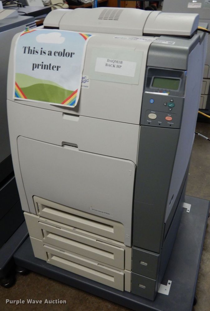 image for item GH9880 HP LaserJet 4700DN printer