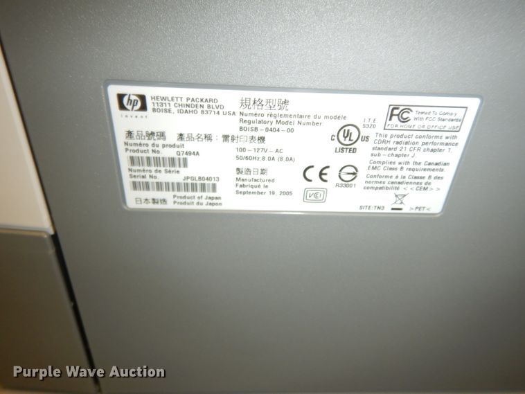 image for item GH9906 HP LaserJet 4700DN printer