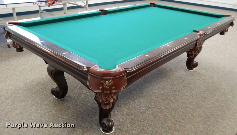 King Bedford pool table in Merriam, KS | Item GH9965 sold | Purple Wave