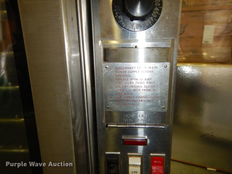 image for item GN9436 Blodgett EF-111 double convection oven