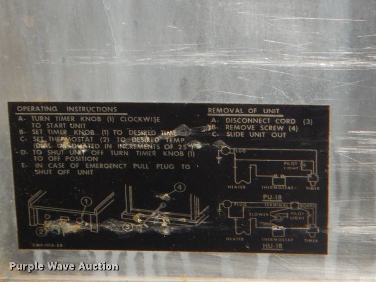 image for item GN9437 (4) CresCor food warmers