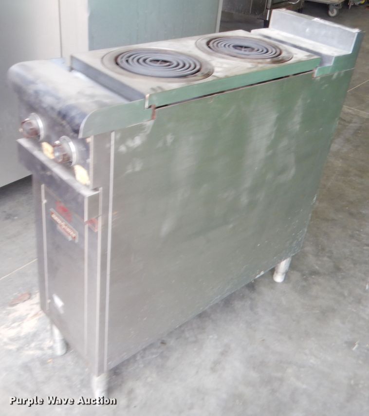 image for item GN9438 General Electric CP450 double burner stove