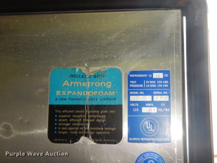 image for item GN9440 Glencoe AT-40-5 refrigerator