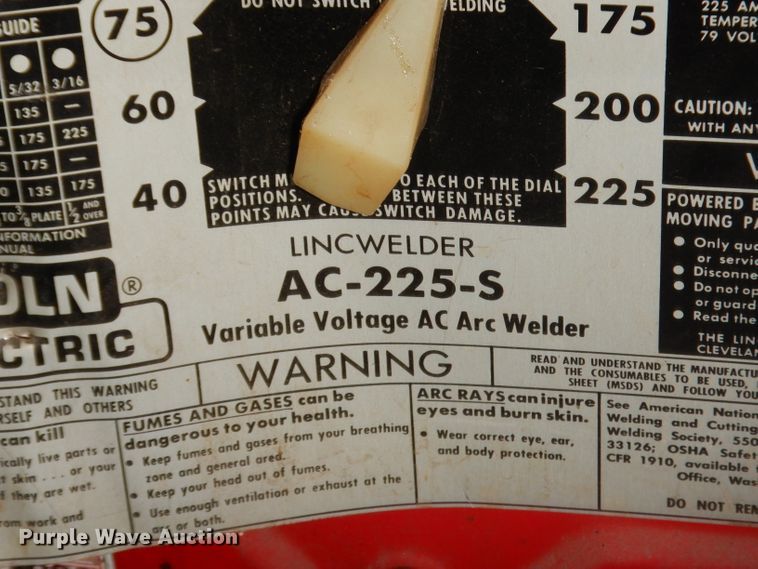 image for item GN9444 Lincoln AC-225-S welder