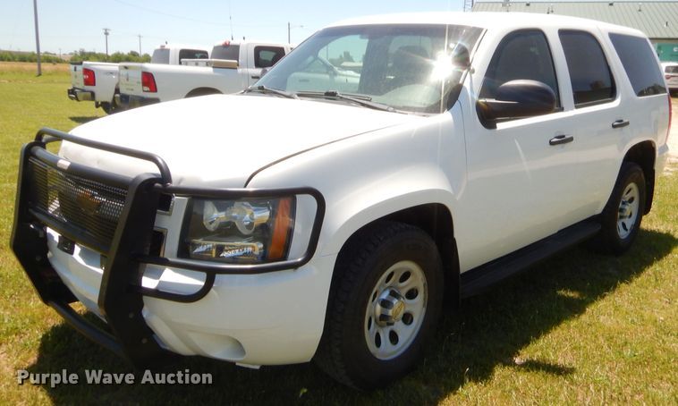 image for item GN9458 2014 Chevrolet Tahoe Police  SUV