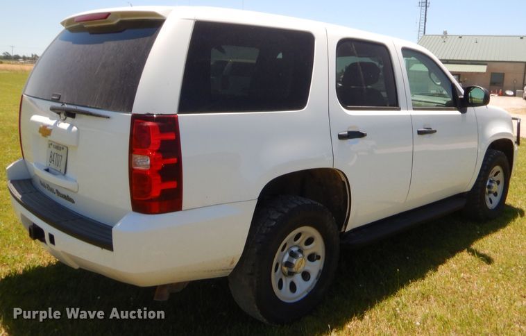 image for item GN9459 2014 Chevrolet Tahoe Police  SUV