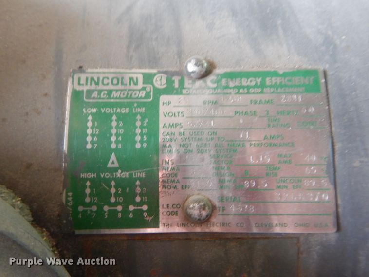 image for item GO9545 Lundell 99-1860C pelletizing system