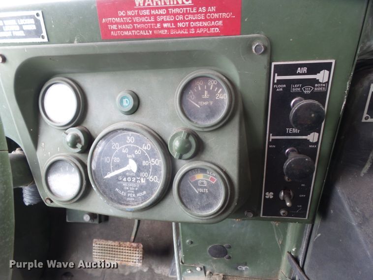 image for item GX9088 1989 Am General M998  SUV