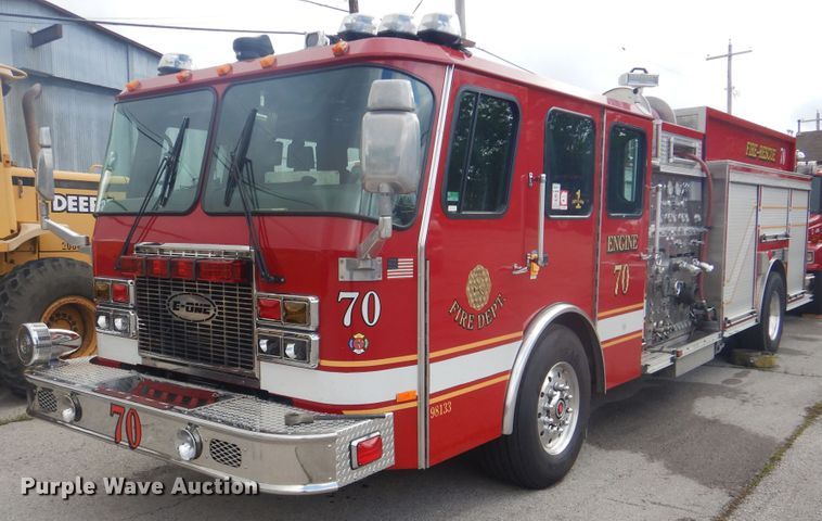 image for item GY9836 1998 Emergency One pumper fire truck