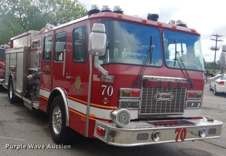 image for item GY9836 1998 Emergency One pumper fire truck