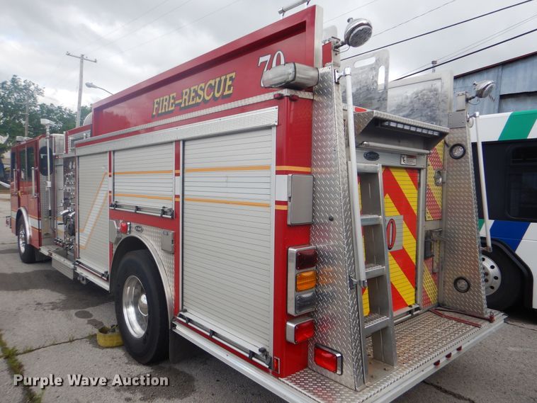 image for item GY9836 1998 Emergency One pumper fire truck