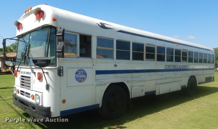 image for item HS9600 1998 Blue Bird TC2000  school bus