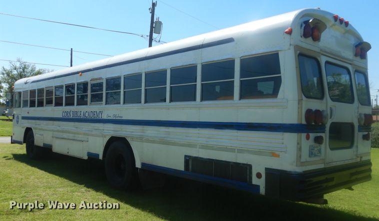 image for item HS9600 1998 Blue Bird TC2000  school bus