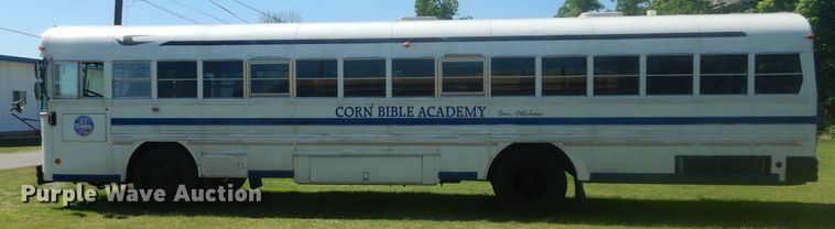 image for item HS9600 1998 Blue Bird TC2000  school bus