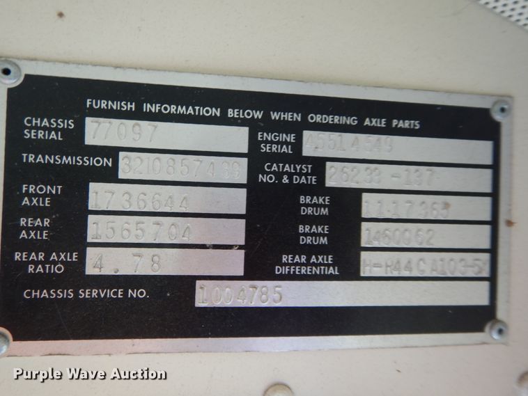 image for item HS9600 1998 Blue Bird TC2000  school bus