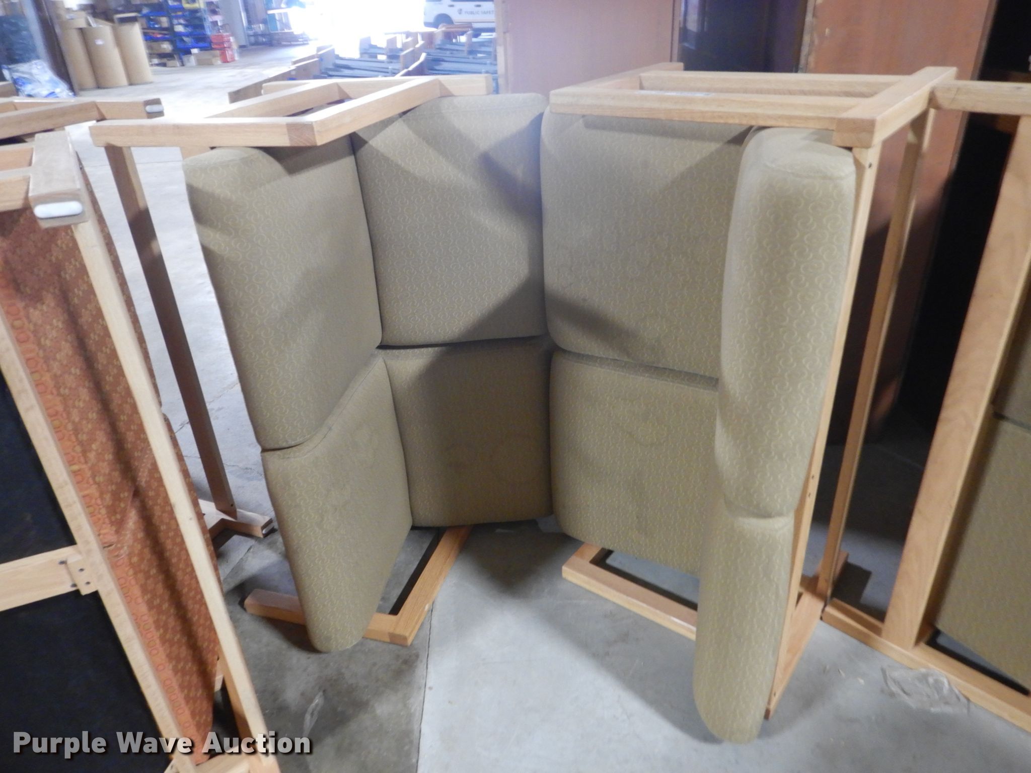 (3) couches in Des Moines, IA Item FX9232 sold Purple Wave