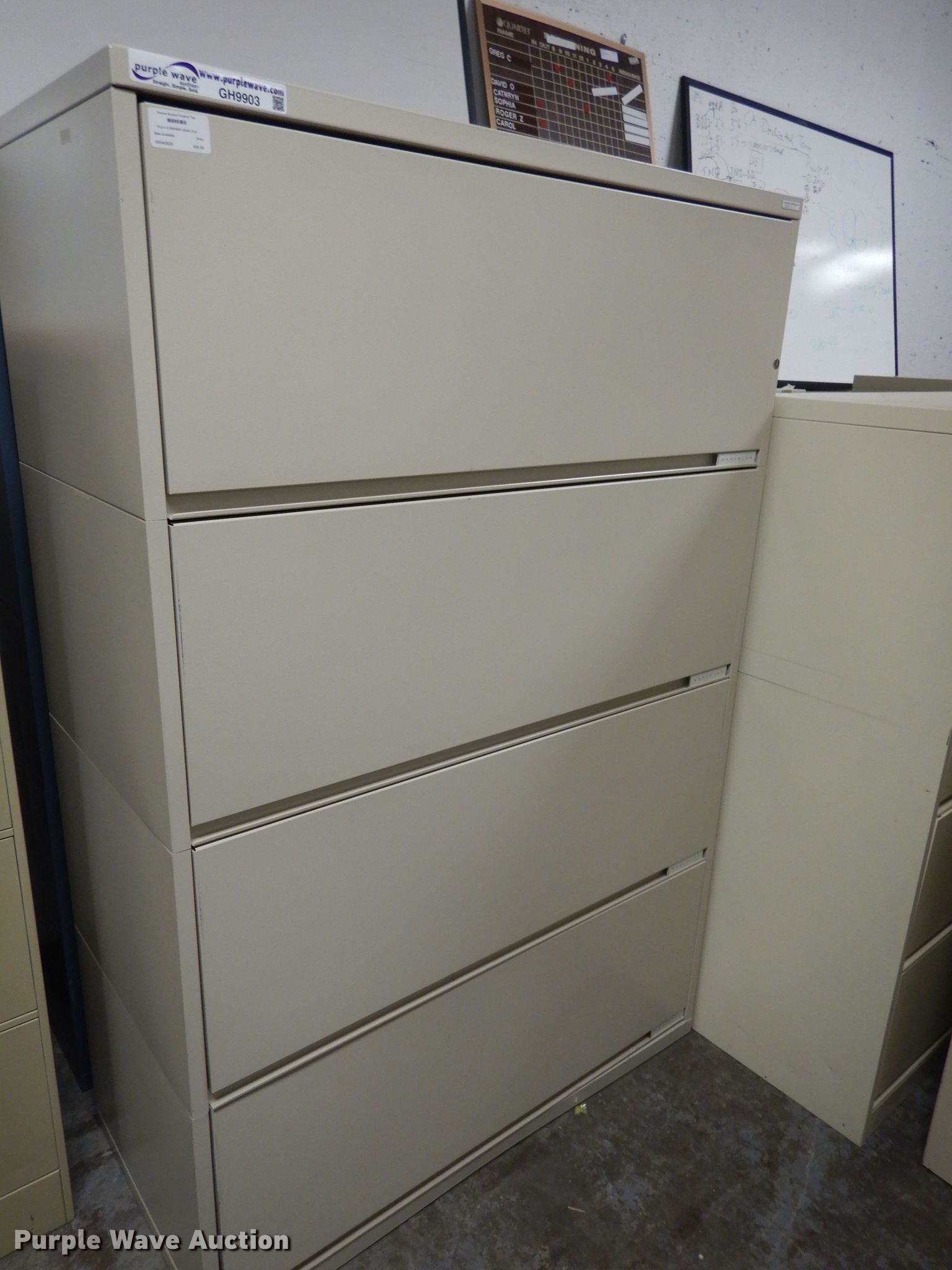 (10) file in Topeka, KS Item GH9903 sold Purple Wave