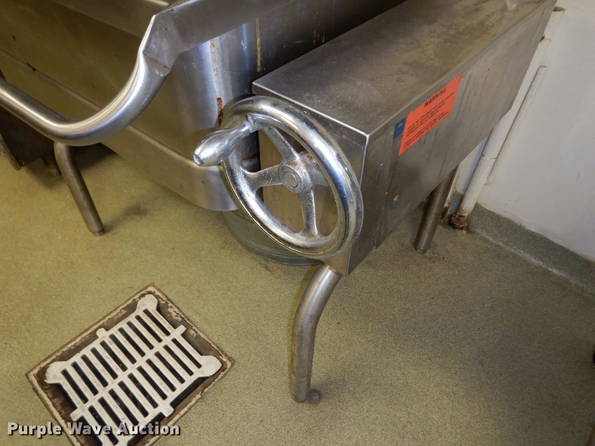 Groen soup kettle in Merriam, KS Item GH9955 sold Purple Wave