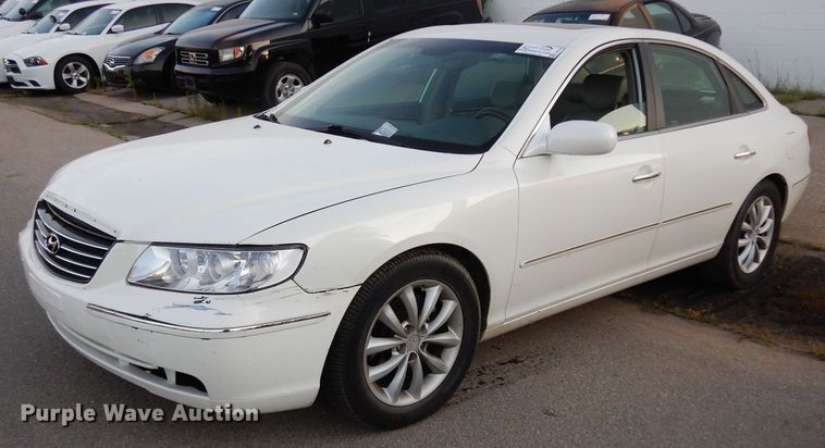 image for item DF4145 2007 Hyundai Azera Limited