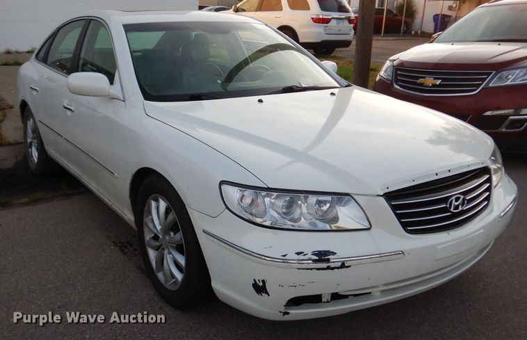 image for item DF4145 2007 Hyundai Azera Limited