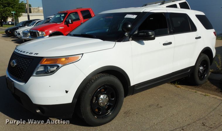 image for item DF4150 2015 Ford Explorer Police  SUV