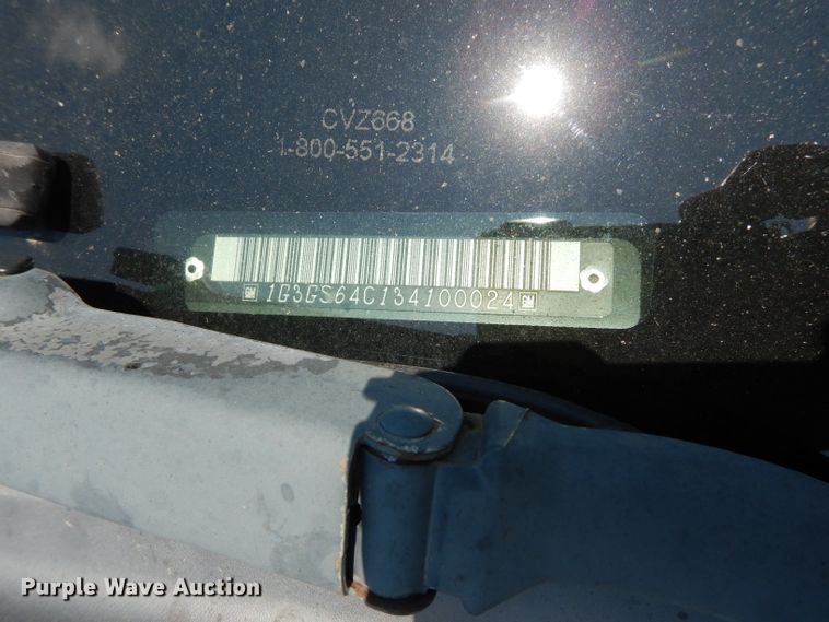 image for item DJ4249 2003 Oldsmobile Aurora