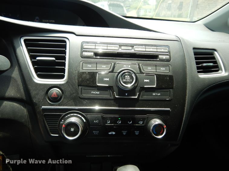 image for item DJ4250 2015 Honda Civic