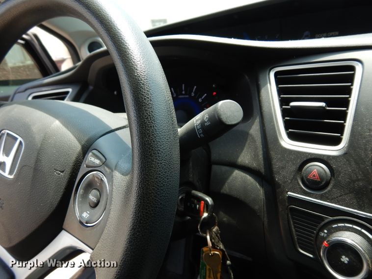 image for item DJ4250 2015 Honda Civic