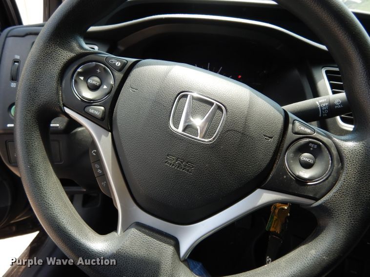 image for item DJ4250 2015 Honda Civic