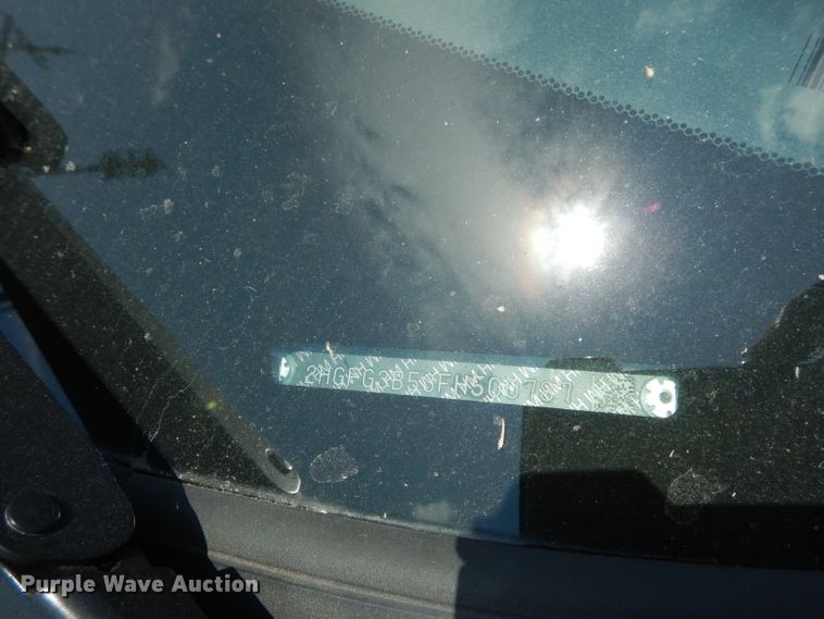 image for item DJ4250 2015 Honda Civic