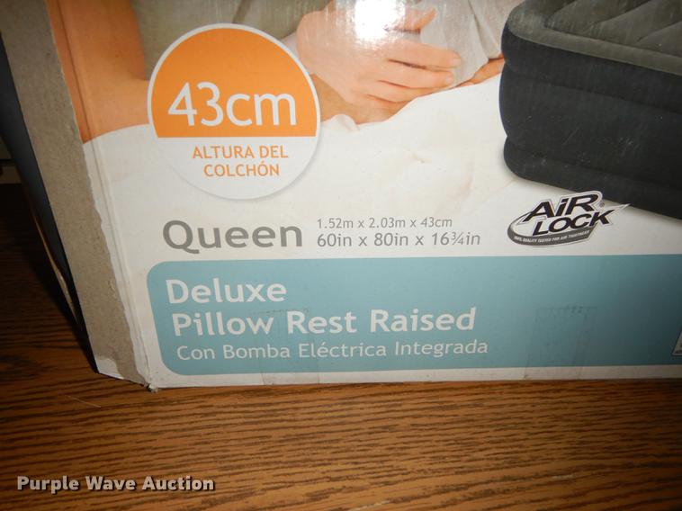 image for item EK9320 Intex Queen Deluxe pillow rest raised air mattress
