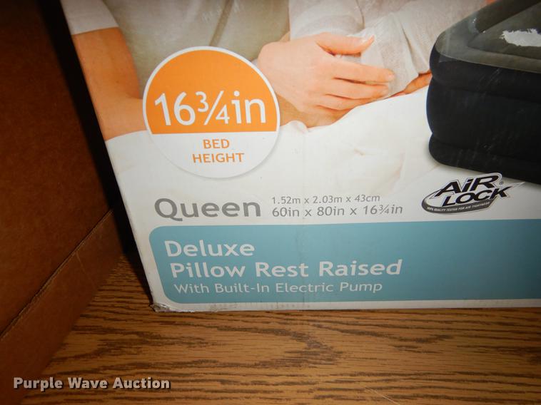 image for item EK9320 Intex Queen Deluxe pillow rest raised air mattress