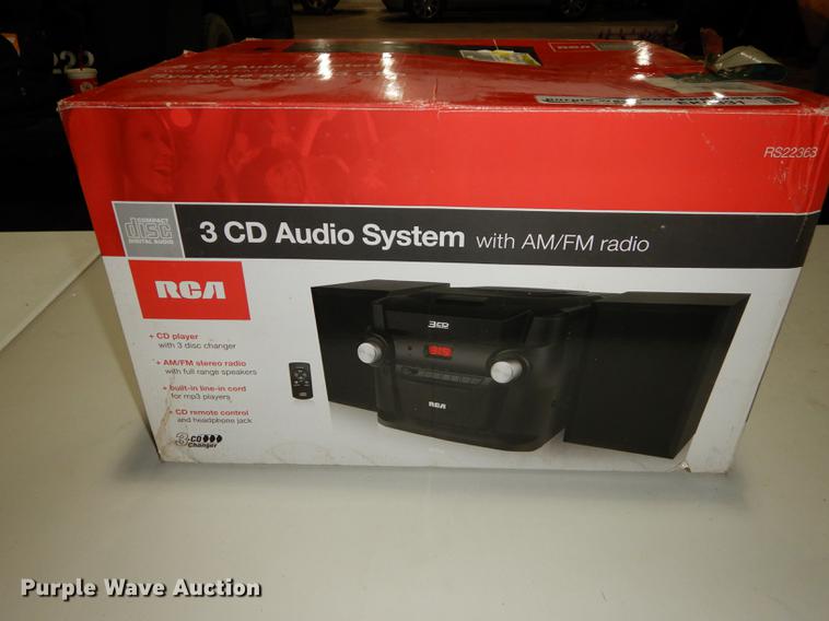 image for item EK9331 RCA audio system