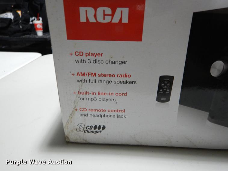 image for item EK9331 RCA audio system