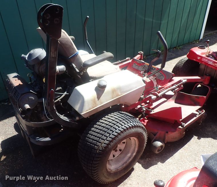 Exmark ZTR lawn mower in Wichita, KS Item DG2208 sold Purple Wave