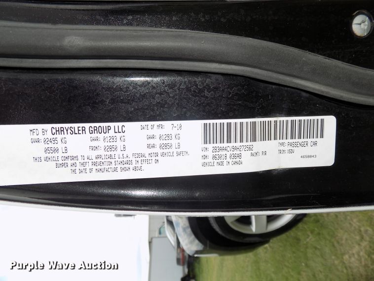 image for item DG2607 2010 Dodge Charger