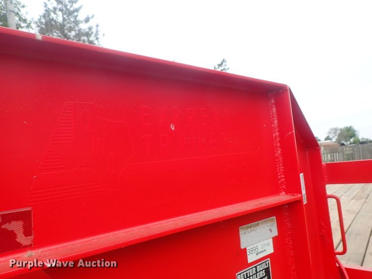 image for item DG3158 2005 QWS Express equipment trailer