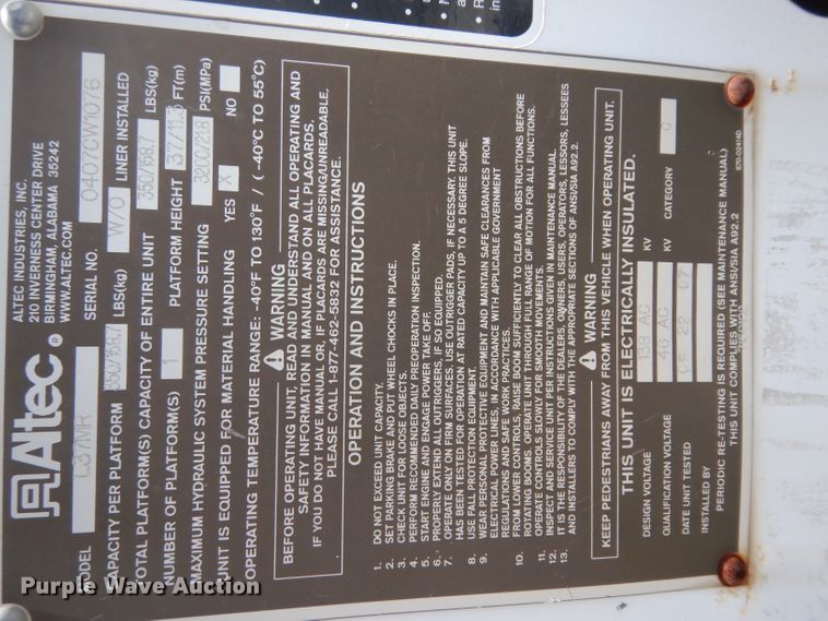 image for item DG6793 2007 GMC C5500  bucket truck