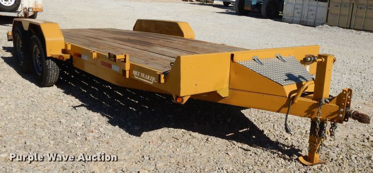 image for item DG7796 2013 Rice FMEH8220 utility trailer